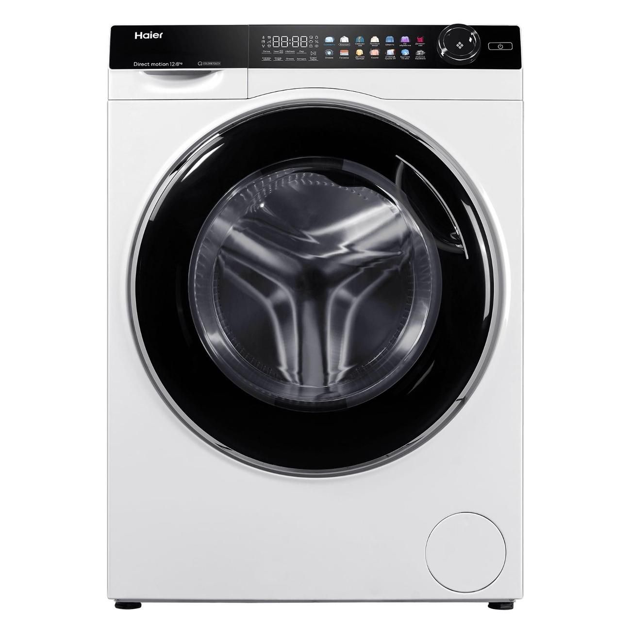Стирально-сушильная машина Haier HWD120-BD14378, белый в TehnoAdept