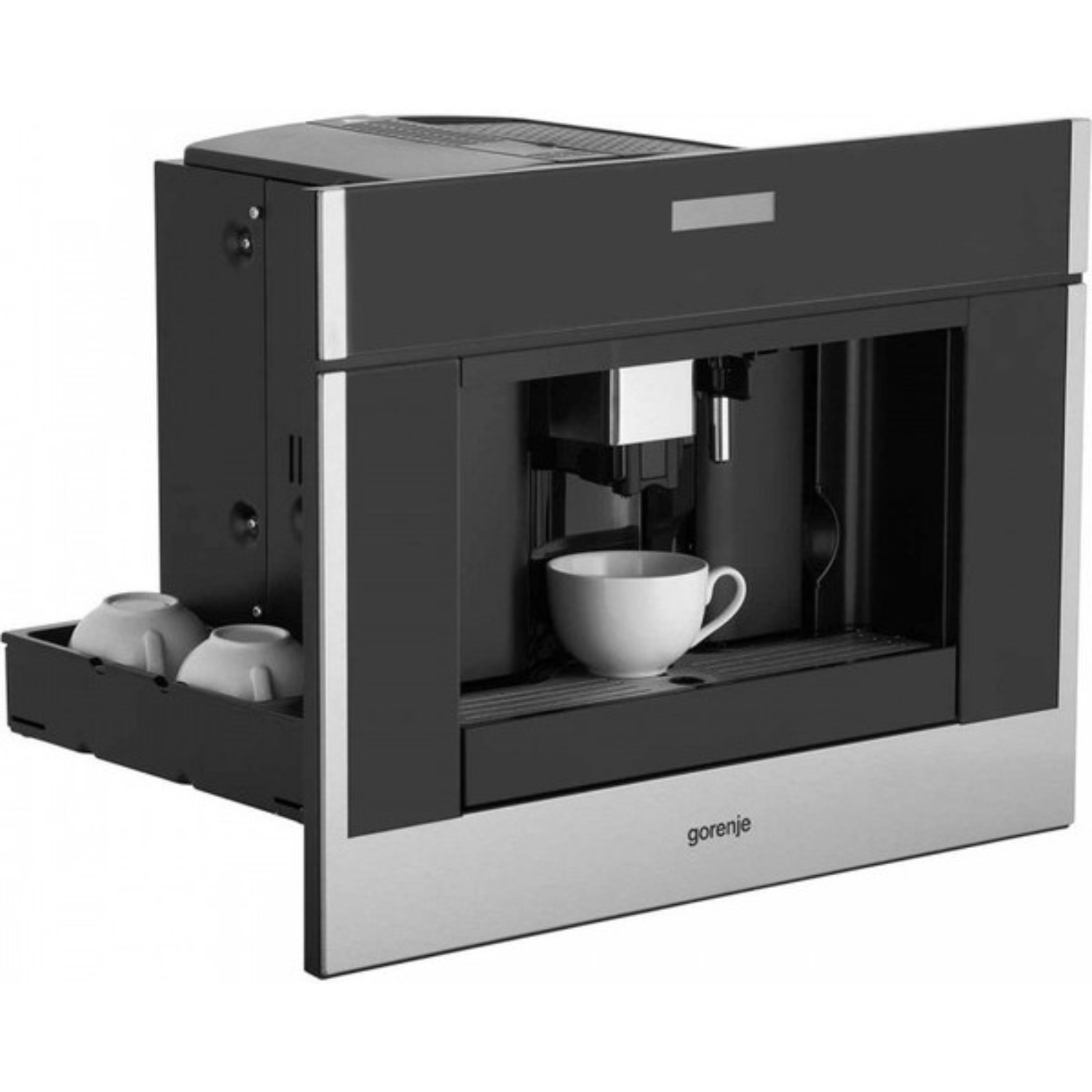 Кофемашина встраиваемая Gorenje CMA9200UX, нержавеющая сталь/черный в TehnoAdept