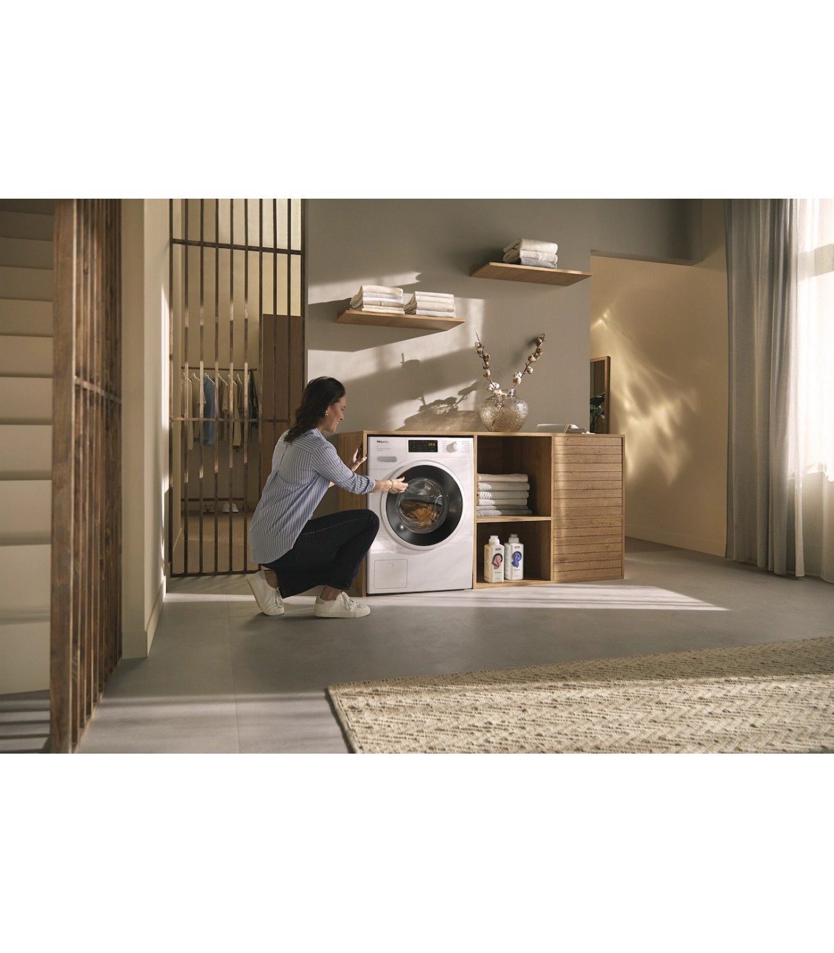 Стиральная машина Miele WWB380 WCS 125 Edition LOWE Lotus White, белый лотос в TehnoAdept