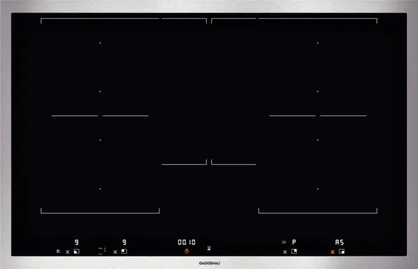 Варочная панель индукционная Gaggenau VI482115, черный/нержавеющая сталь в TehnoAdept