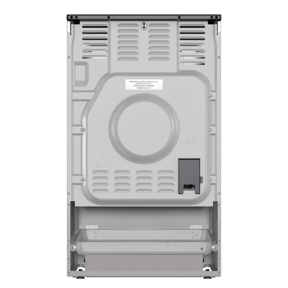 Плита электрическая Gorenje GEC5A12SG, серый/черный в TehnoAdept