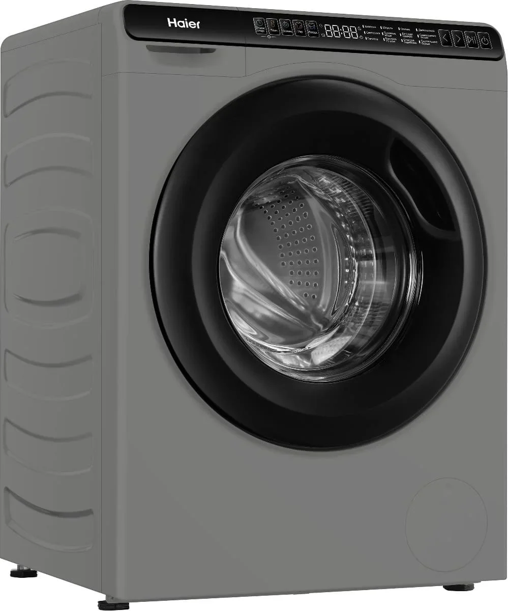 Стиральная машина Haier HW50-BP1026S, серый в TehnoAdept