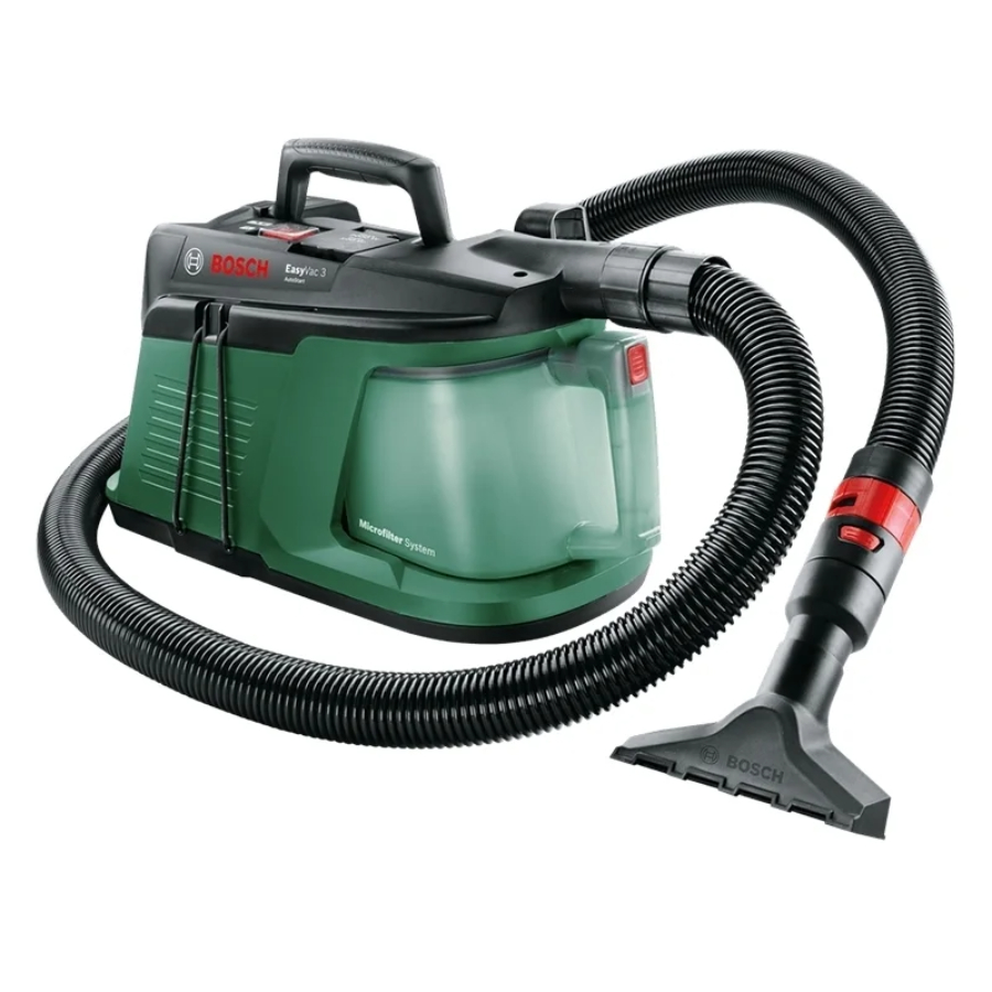 Пылесос строительный Bosch EasyVac 3 (06033D1000), зеленый в TehnoAdept