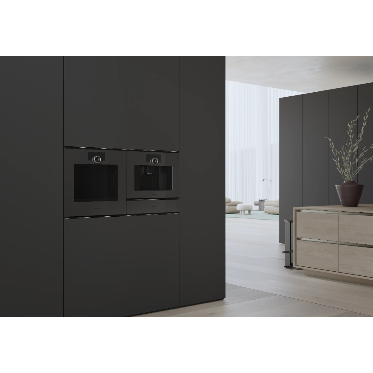 Кофемашина автоматическая встраиваемая Gaggenau GC251100, черный в TehnoAdept