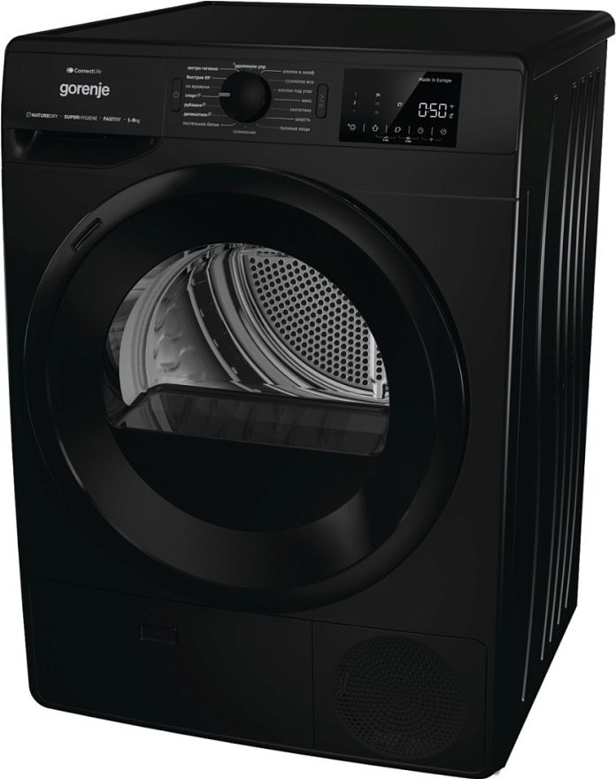 Сушильная машина Gorenje DPNE92GNLWIFI/BC, черный в TehnoAdept