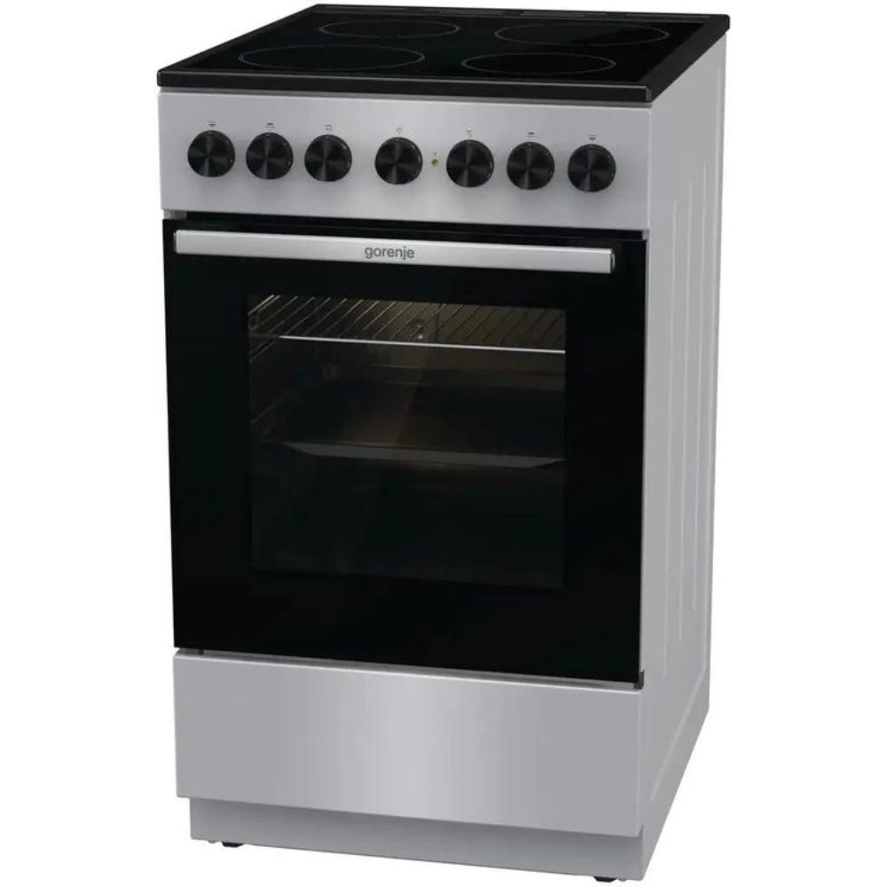 Плита электрическая Gorenje GEC5B60SG, серый в TehnoAdept
