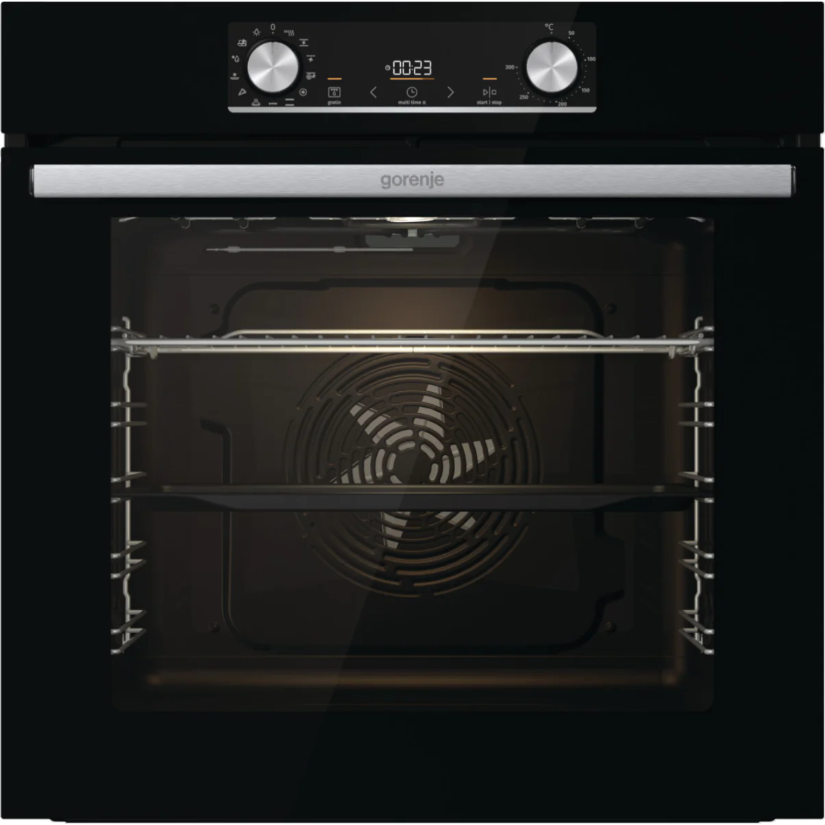 Духовой шкаф электрический Gorenje BOX6737E01BG черный в TehnoAdept