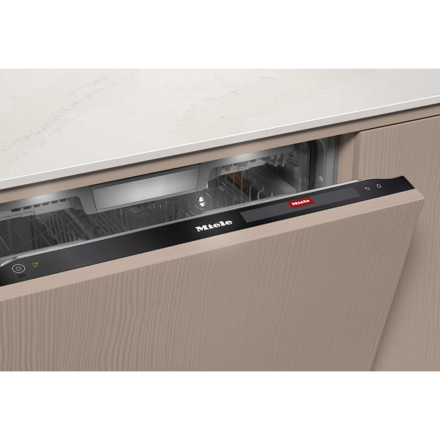 Посудомоечная машина встраиваемая Miele G 7980 SCVi AutoDos K2O CLST/OBSW Clean Steel/Obsidian Black в TehnoAdept