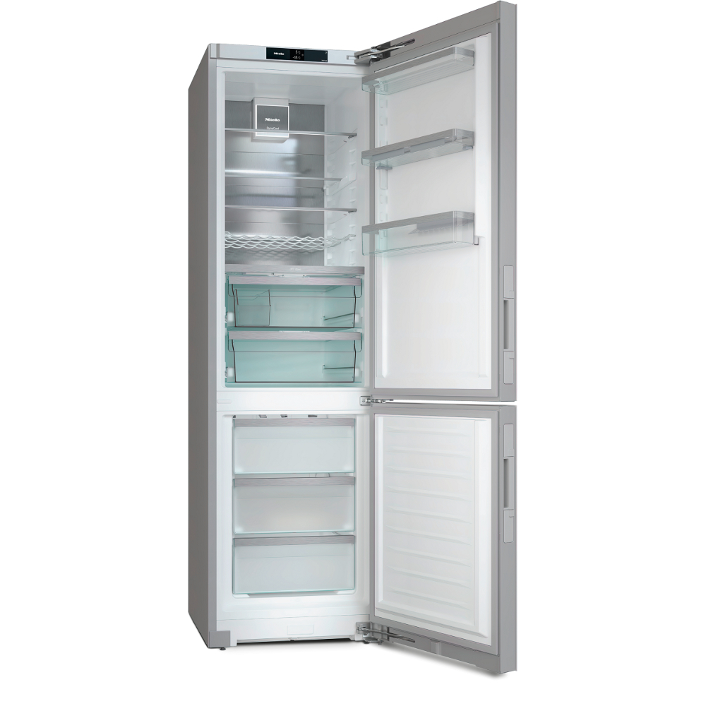 Холодильник Miele KFN 4898 AD BRWS Brillant White/Glass, бриллиантовый белый/стекло в TehnoAdept