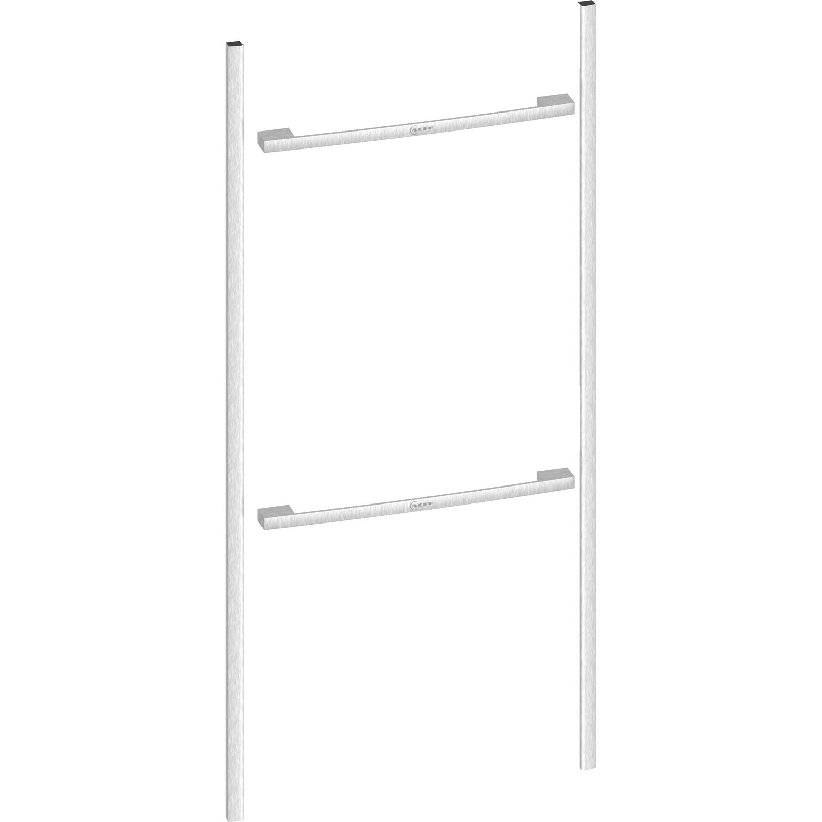 Декоративный элемент Neff Z912BMY0 Metallic Silver (духовой шкаф 60см + духовой шкаф 60см) в TehnoAdept