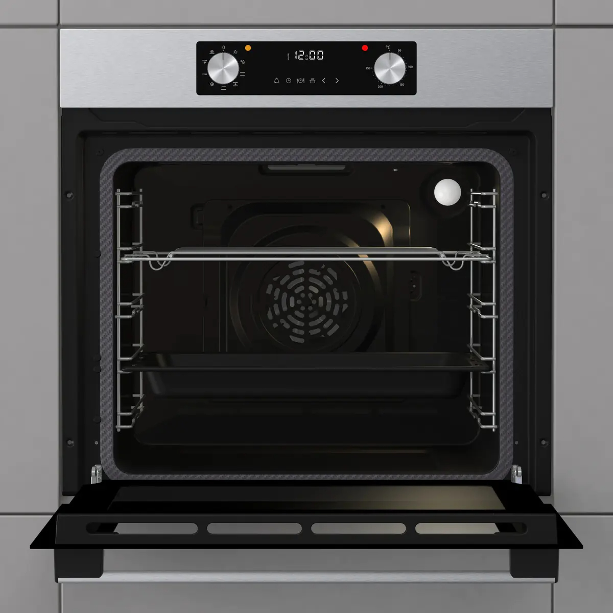 Духовой шкаф электрический Gorenje BO6737E02AXN, нержавеющая сталь в TehnoAdept