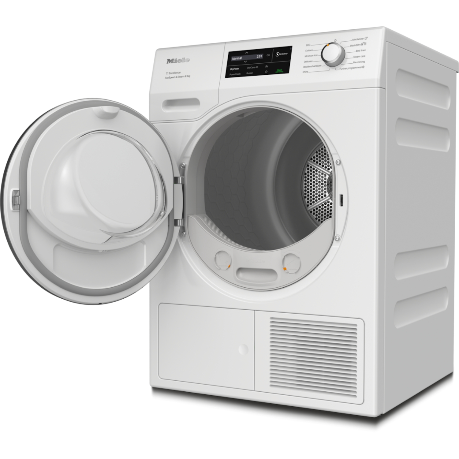 Сушильная машина Miele TEL695WP 125 Gala Edition LOWE Lotus White, белый лотос в TehnoAdept