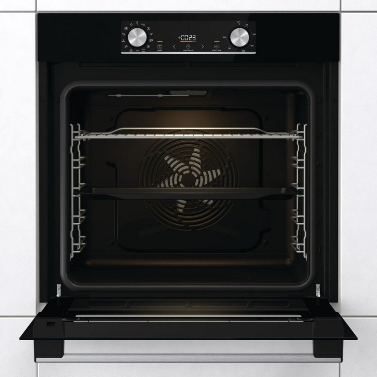 Духовой шкаф электрический Gorenje BOX6737E01BG черный в TehnoAdept