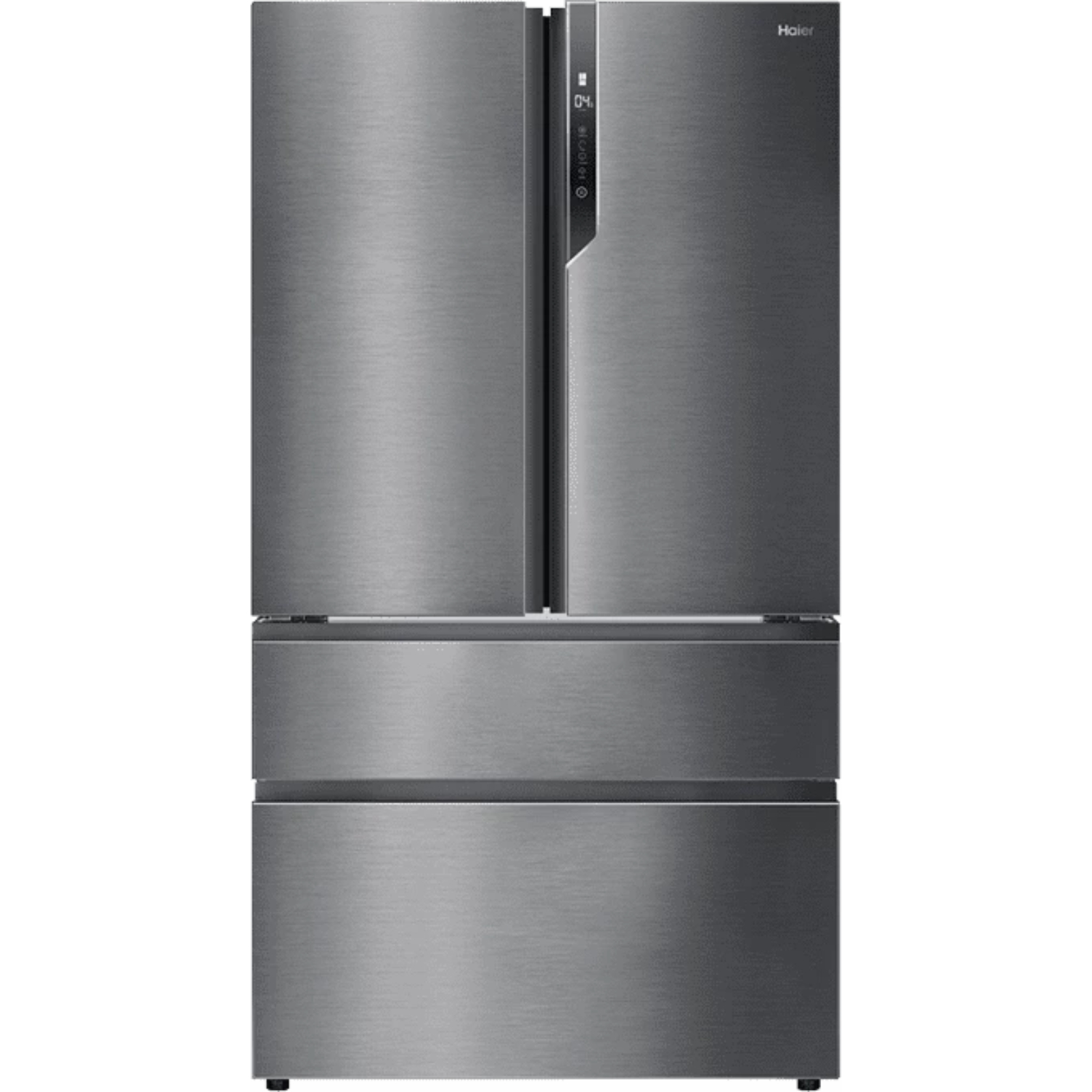 Холодильник Side-by-Side Haier HB25FSSAAARU, нержавеющая сталь в TehnoAdept