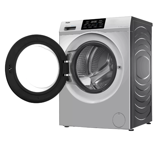 Стиральная машина Haier HW70-BP12919S, серебристый в TehnoAdept