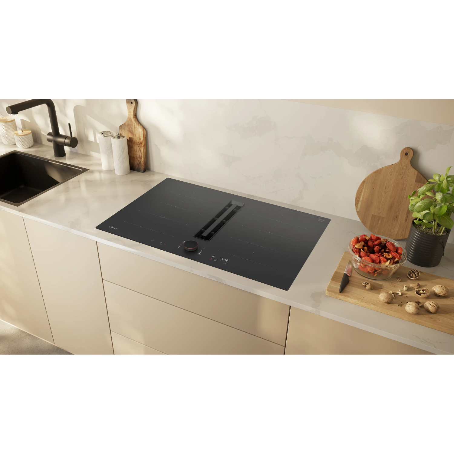 Варочная панель индукционная Neff V68PYX4C0, черный в TehnoAdept