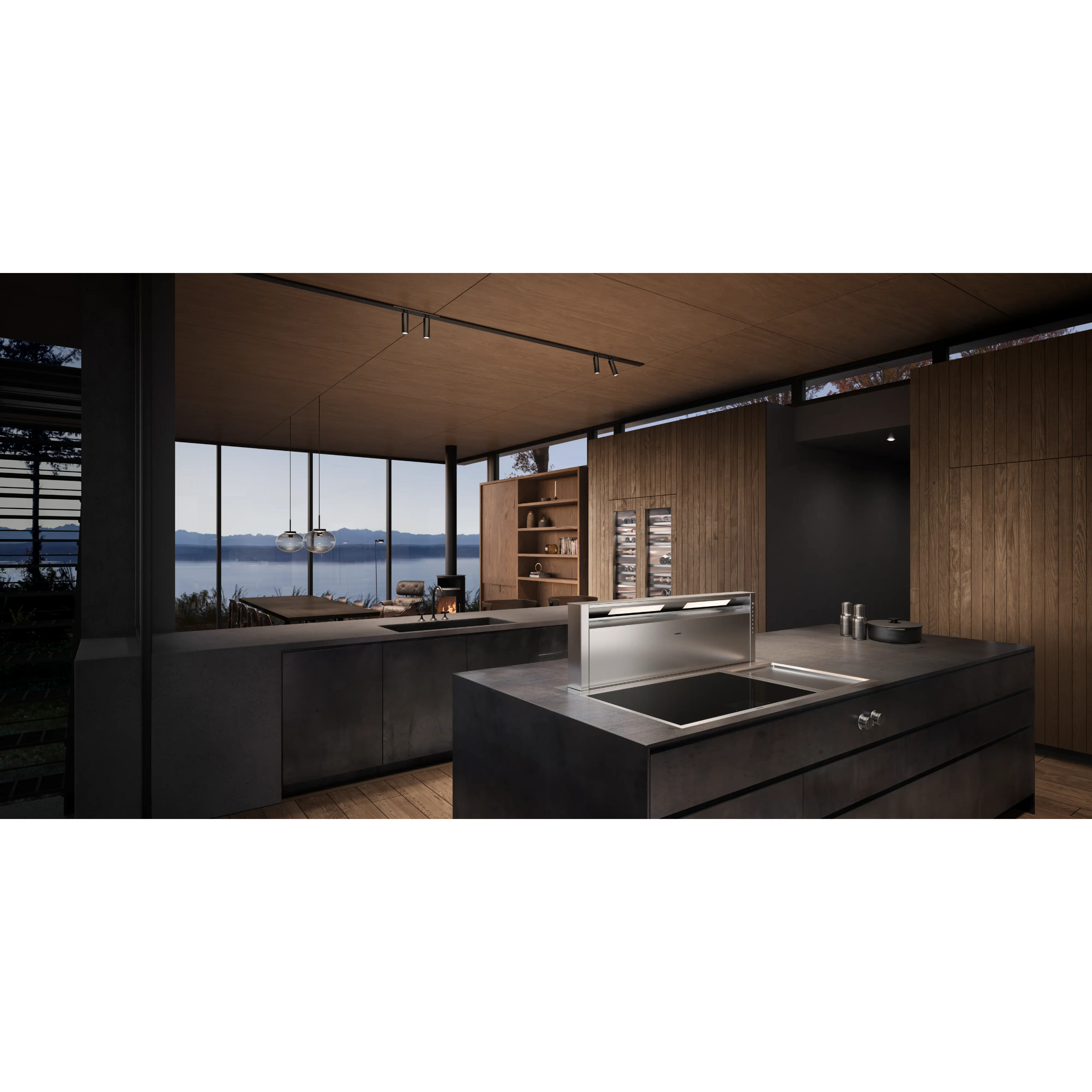 Варочная панель индукционная Gaggenau CX482111, черный/нержавеющая сталь в TehnoAdept