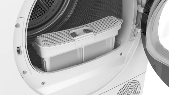 Сушильная машина Bosch WQG1420AME, белый в TehnoAdept