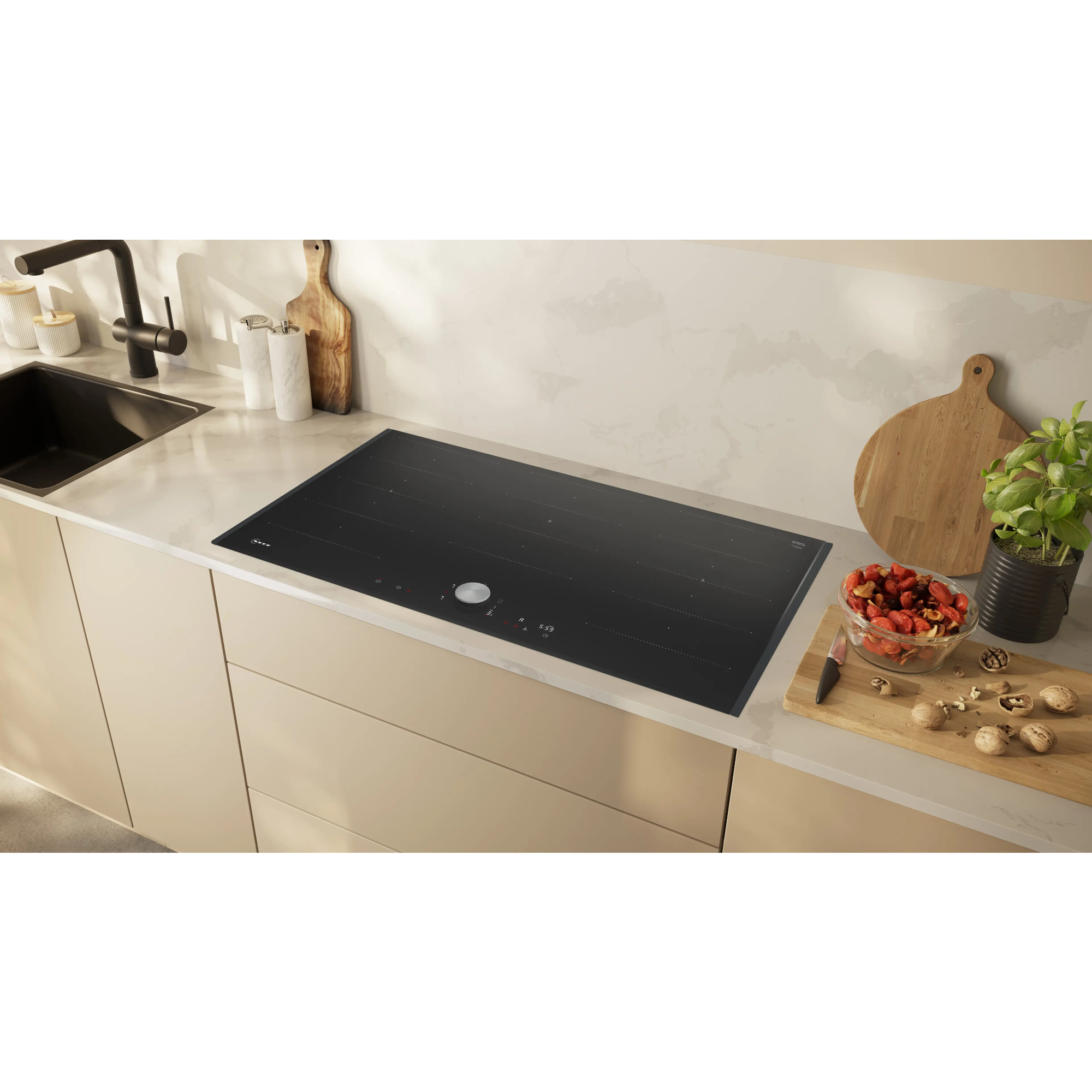 Варочная панель индукционная Neff T69TTX4L0, черный в TehnoAdept
