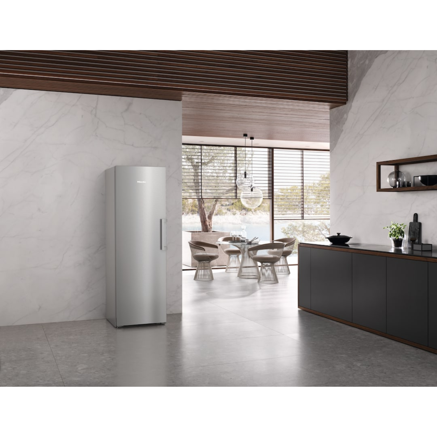 Морозильная камера Miele FNS 4782 D Stainless Steel Clean Steel, нержавеющая сталь в TehnoAdept
