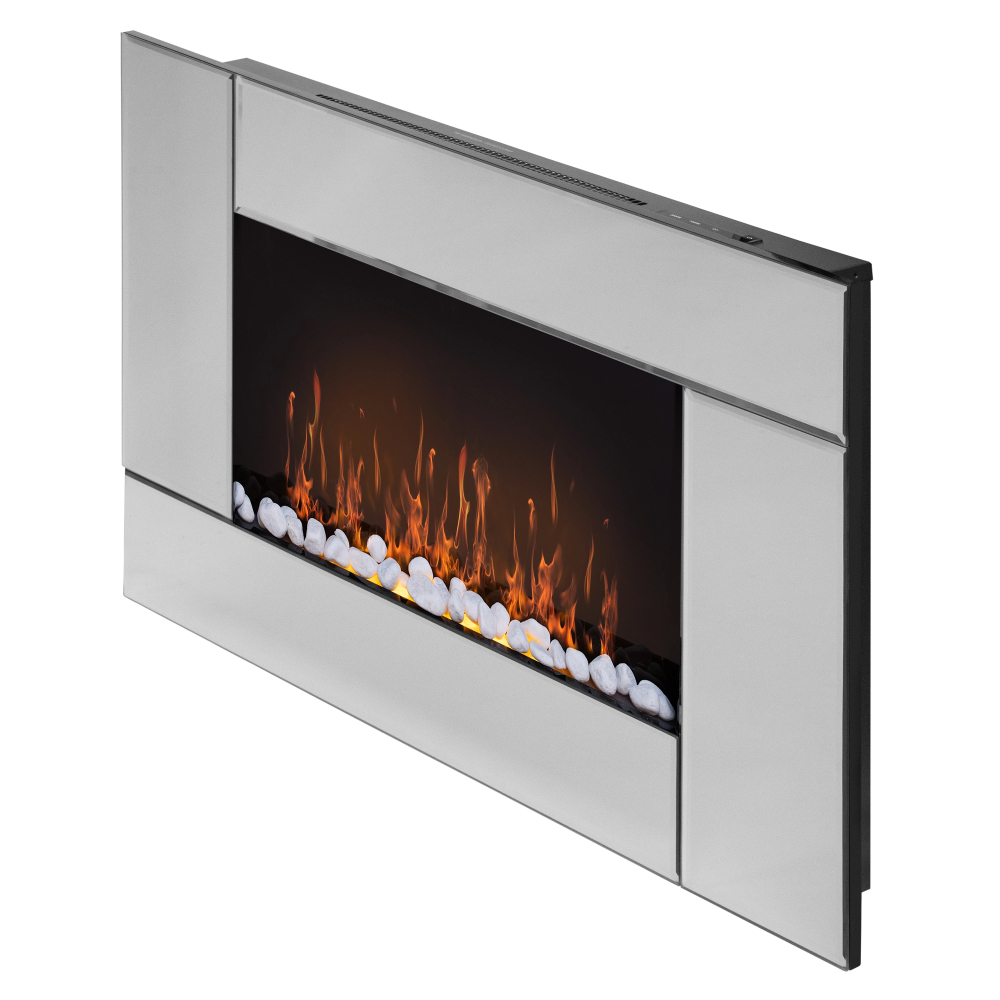 Камин электрический Electrolux EFP/W-2000S, серебристый в TehnoAdept