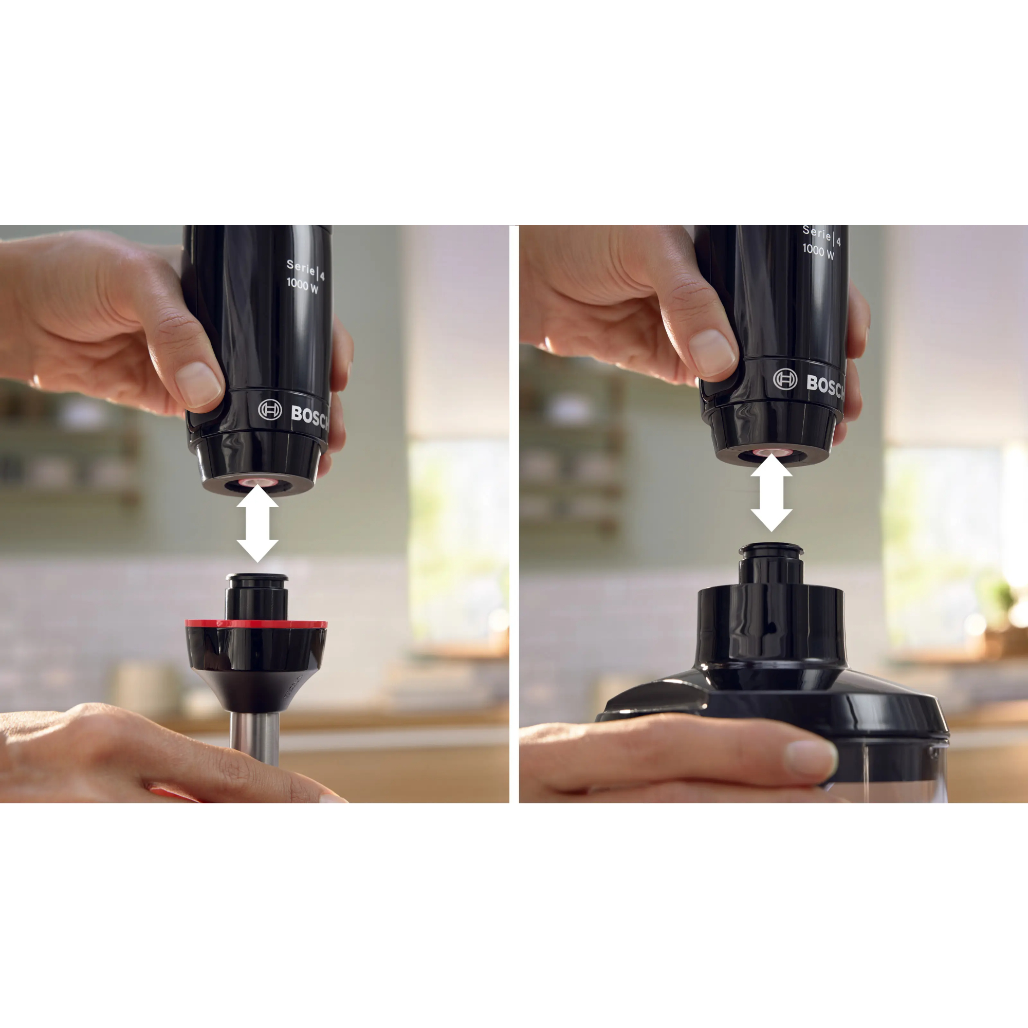 Блендер погружной Bosch MSM4B670, черный в TehnoAdept
