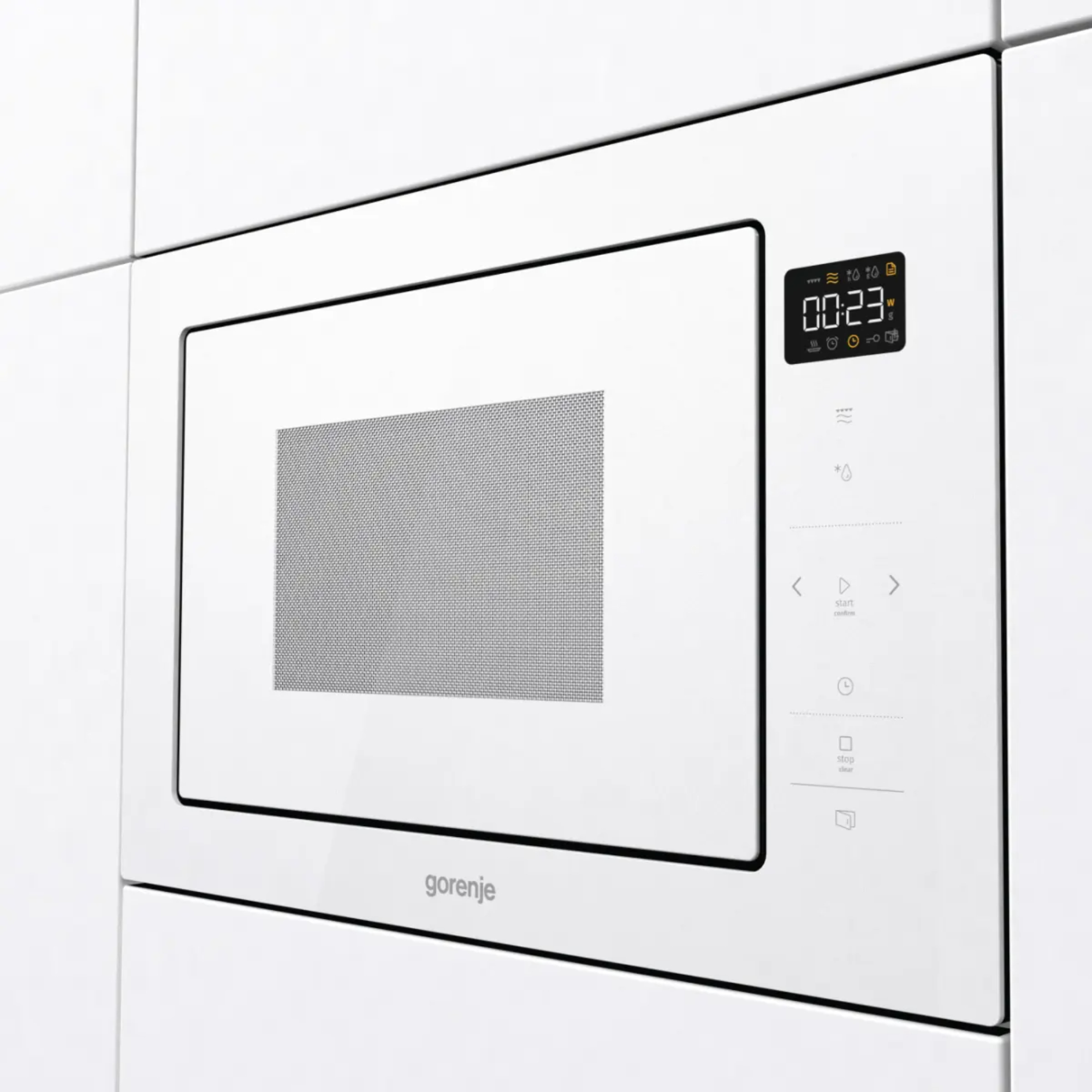 Микроволновая печь встраиваемая Gorenje BM251SG2WG, белый в TehnoAdept