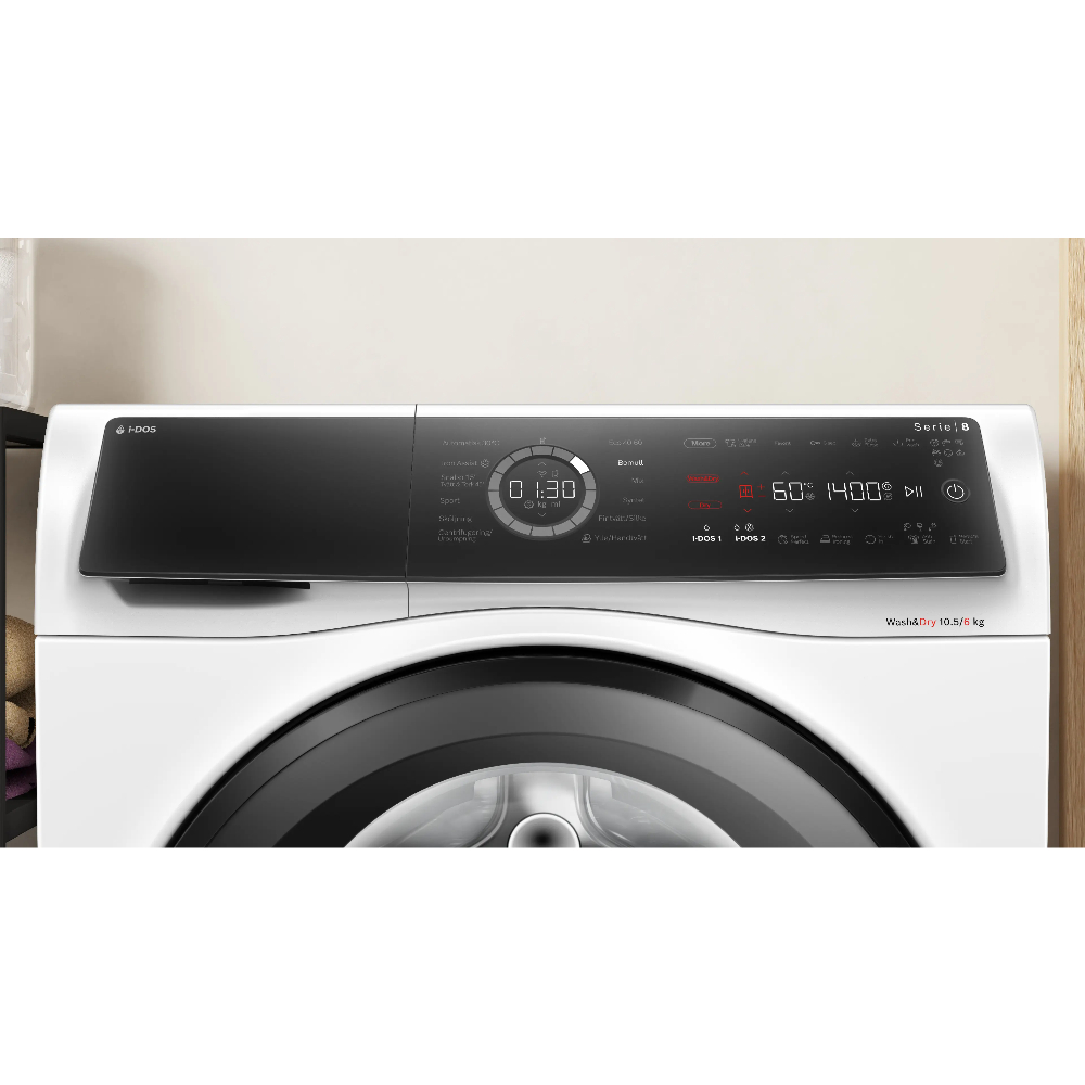 Стирально-сушильная машина Bosch WNC254A0SN, белый в TehnoAdept