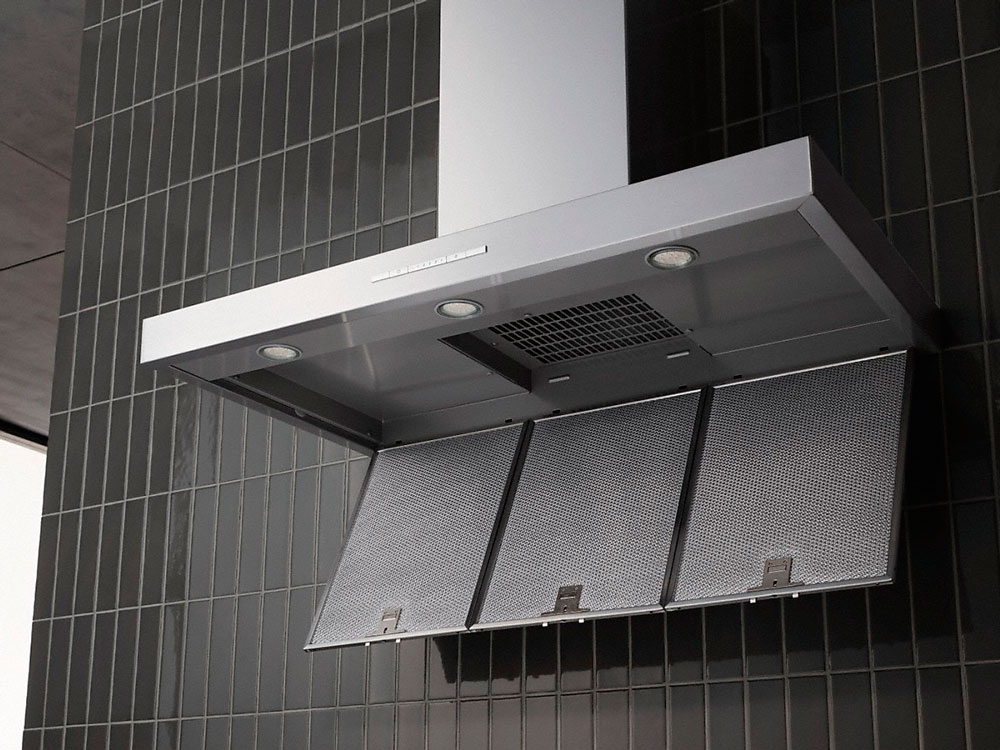 Вытяжка настенная Miele PUR 98 W EDST Stainless Steel, нержавеющая сталь в TehnoAdept
