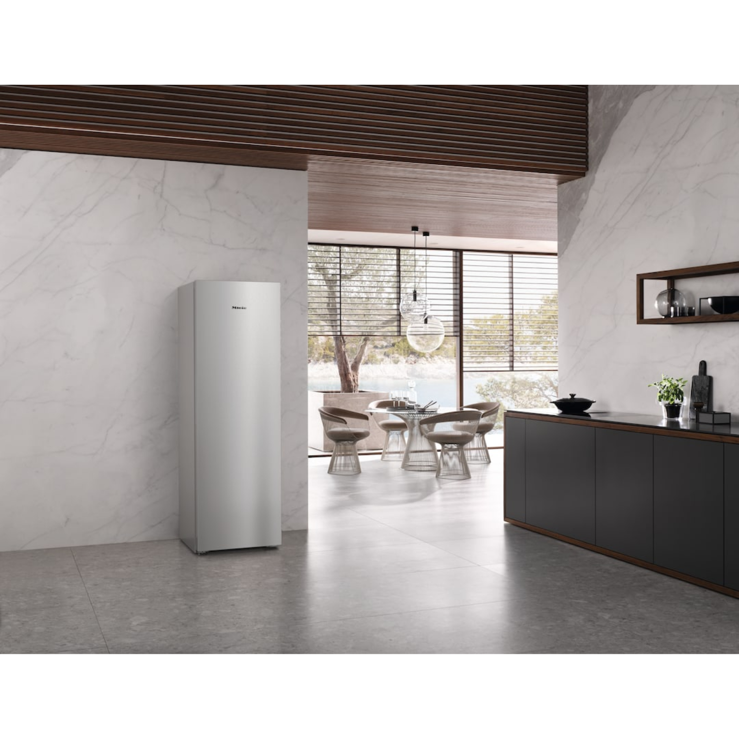 Морозильная камера Miele FNS 4382 D Stainless Steel Look, нержавеющая сталь в TehnoAdept