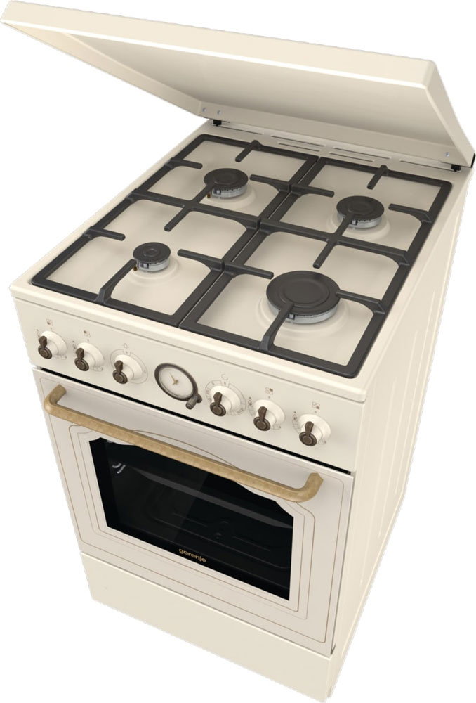 Плита газовая Gorenje GGI5BCLI, бежевый в TehnoAdept