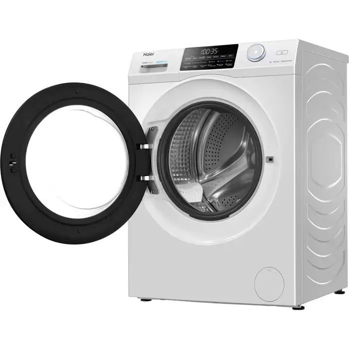 Стирально-сушильная машина Haier 959 (HW90-BP14959 + HD90-A2959 + соединит.элемент), белый в TehnoAdept