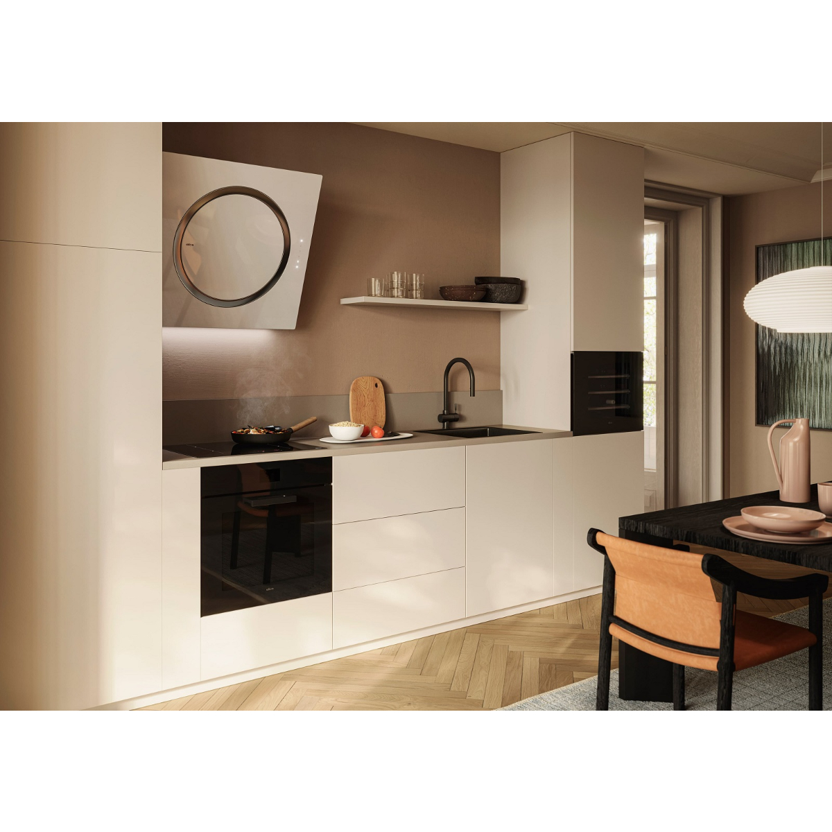 Духовой шкаф электрический Elica VIRTUS MULTI 60 TFT BL (PRF0191770A), черный в TehnoAdept