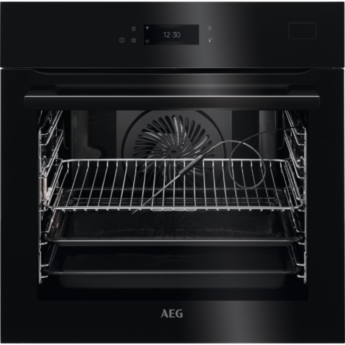 Духовой шкаф электрический AEG BSE788380B, черный в TehnoAdept
