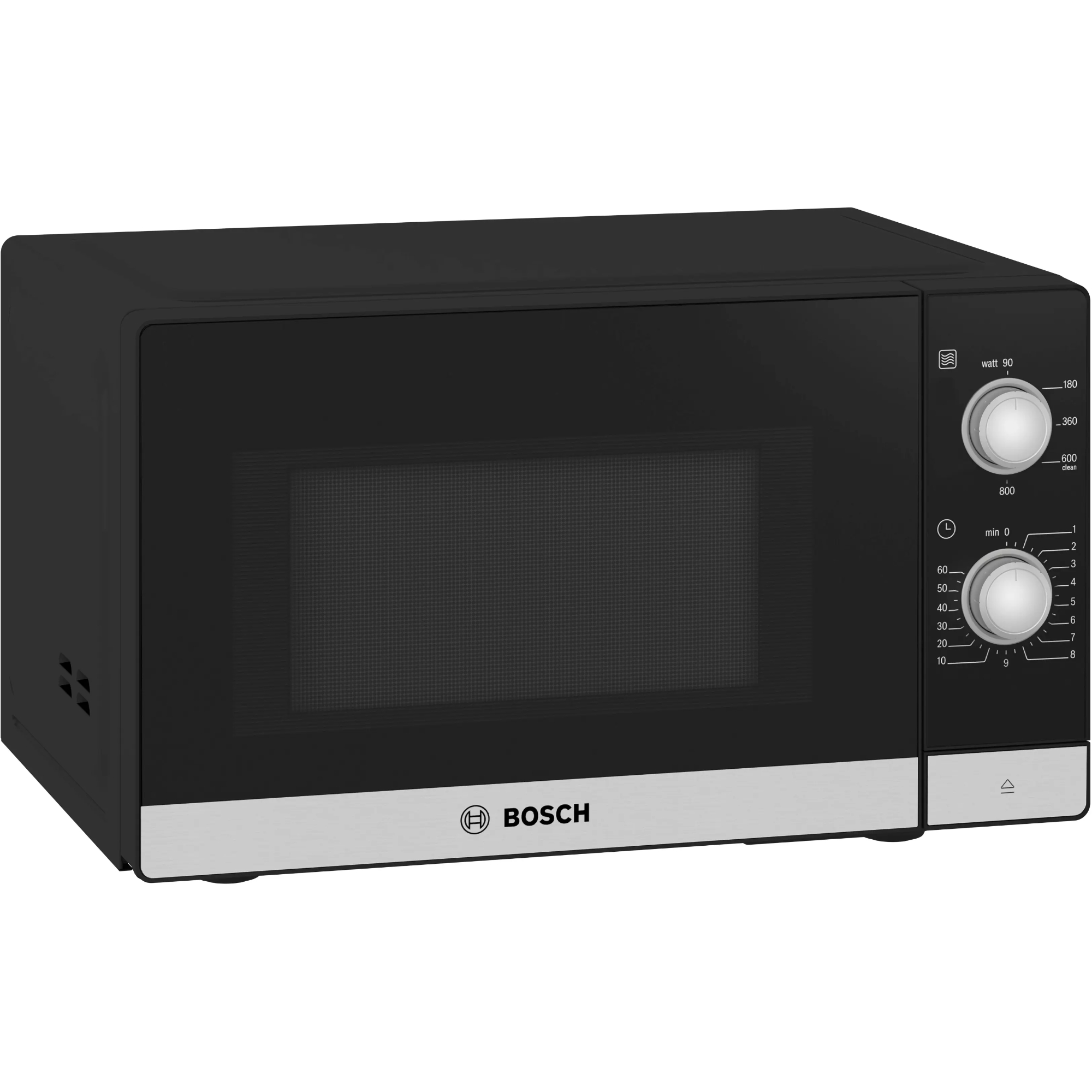 Микроволновая печь Bosch FFL020MS2, черный/нержавеющая сталь в TehnoAdept