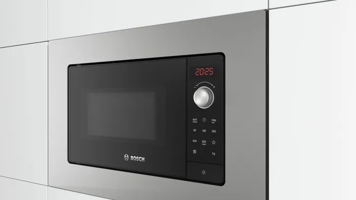 Микроволновая печь встраиваемая Bosch BFL623MS3, серебристый/черный в TehnoAdept