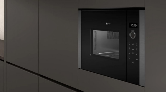 Микроволновая печь встраиваемая Neff HLAGD53G0, нержавеющая сталь/черный в TehnoAdept