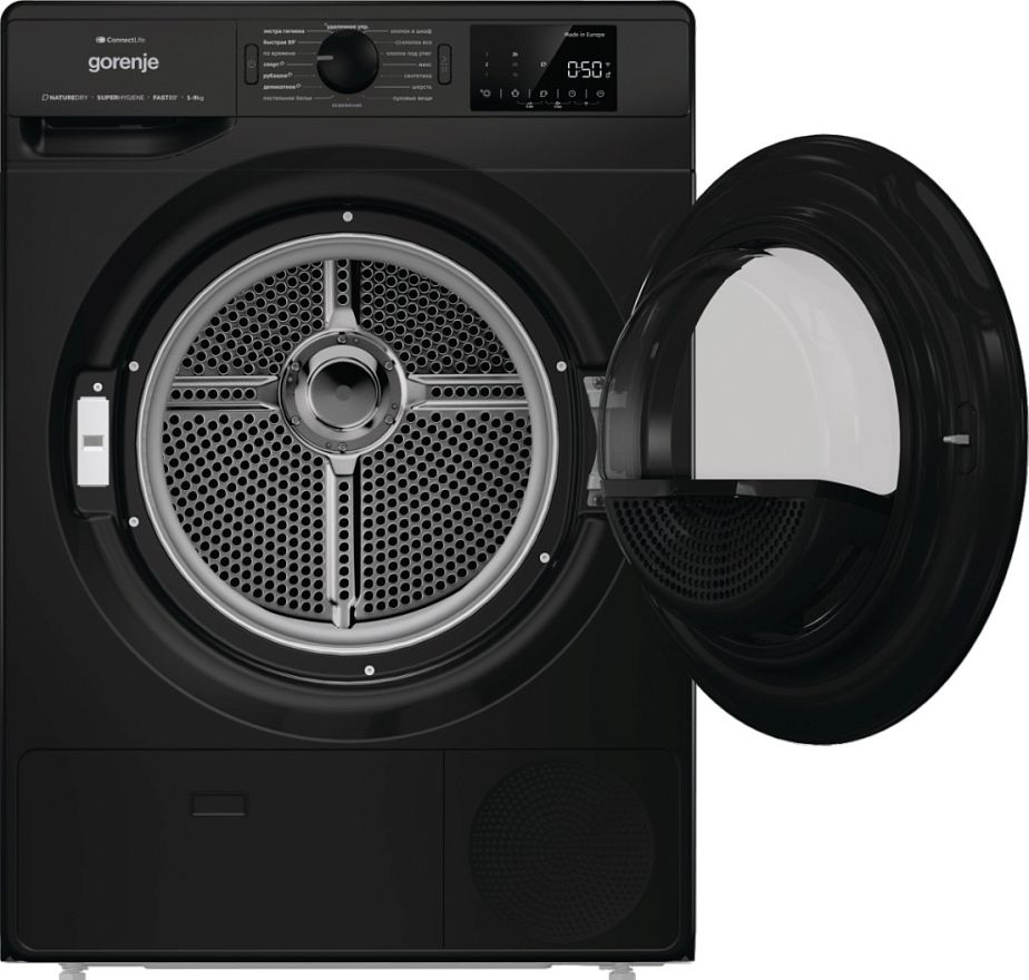 Сушильная машина Gorenje DPNE92GNLWIFI/BC, черный в TehnoAdept