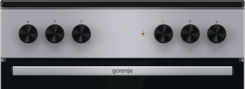 Плита электрическая Gorenje GEC6A11SG, серебристый в TehnoAdept