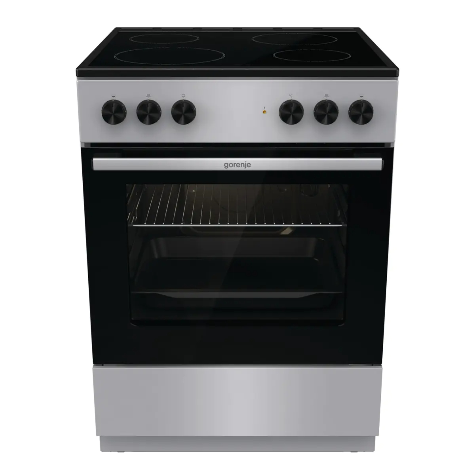 Плита электрическая Gorenje GEC6A11SG, серебристый в TehnoAdept
