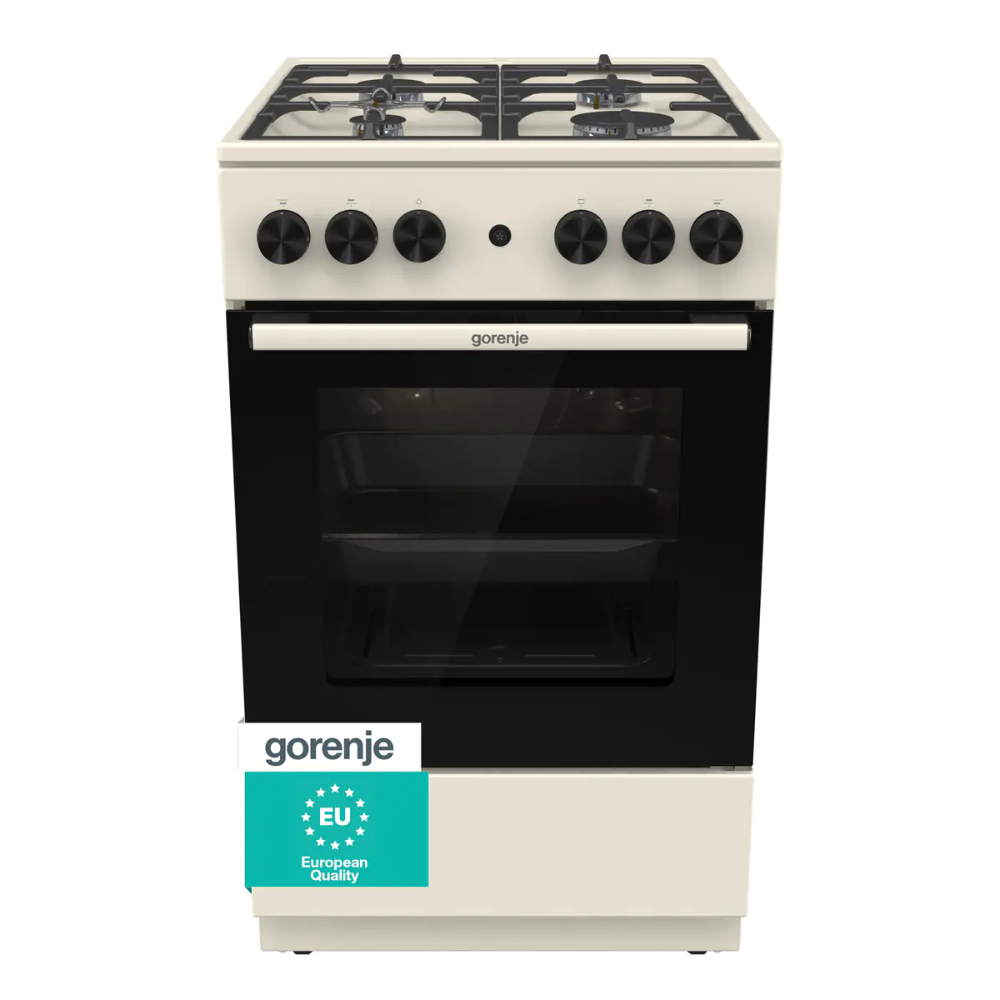 Плита газовая Gorenje GG5A12BEF, бежевый в TehnoAdept