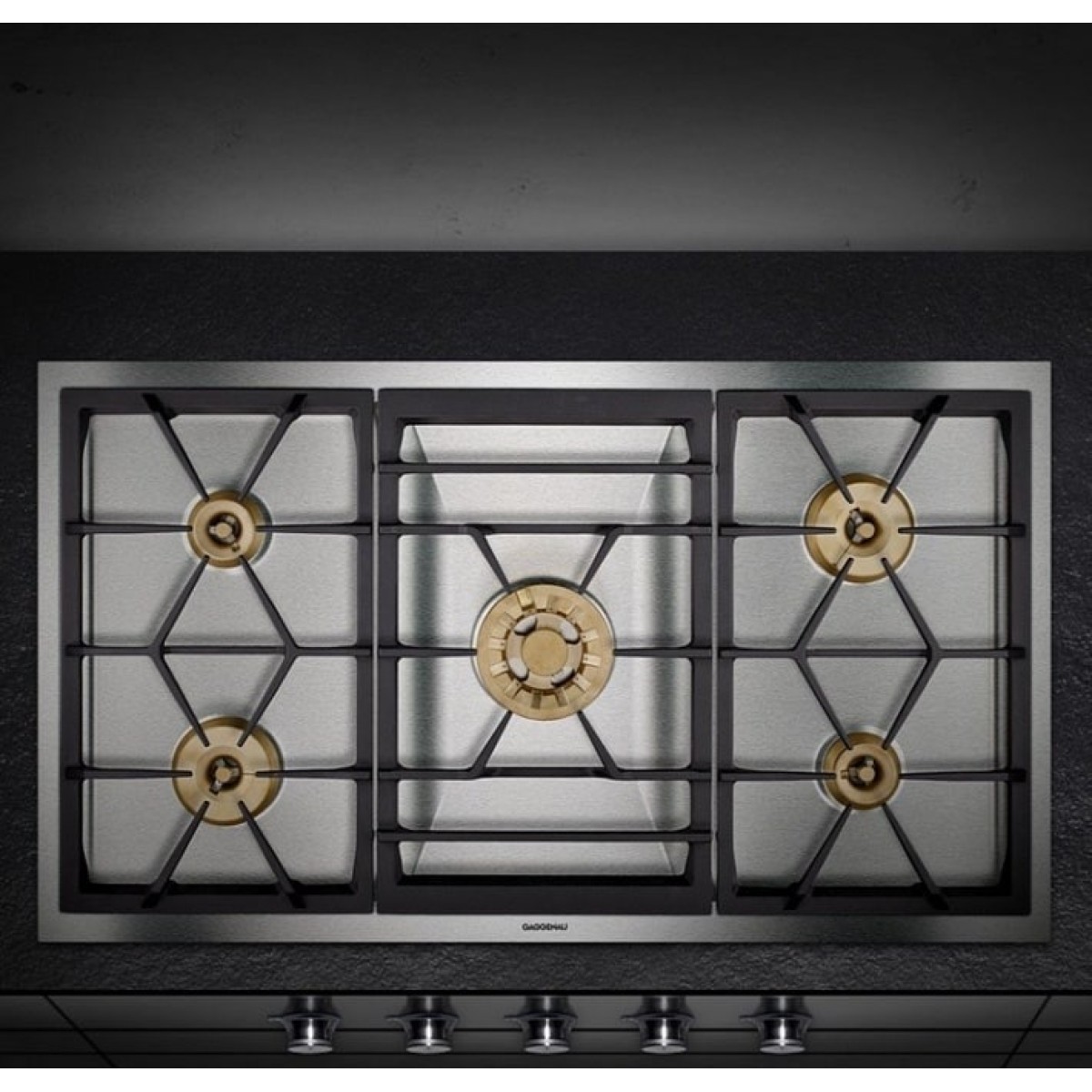 Варочная панель газовая Gaggenau VG491115, нержавеющая сталь в TehnoAdept
