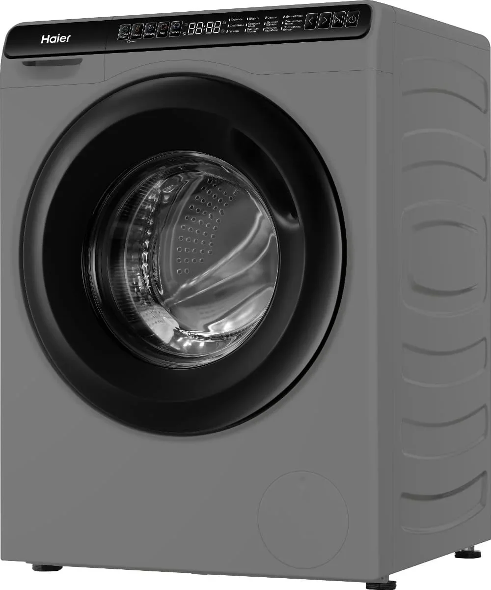 Стиральная машина Haier HW50-BP1026S, серый в TehnoAdept