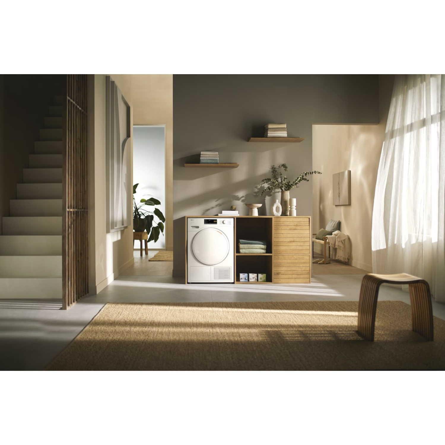 Сушильная машина Miele TSA523WP 8kg Active LOWE Lotus White, белый лотос в TehnoAdept