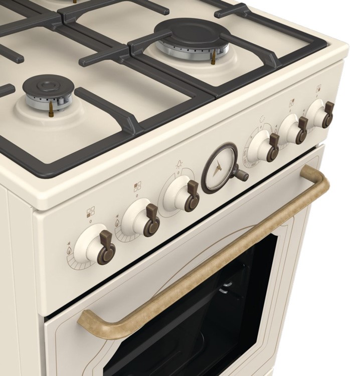 Плита газовая Gorenje GGI5BCLI, бежевый в TehnoAdept