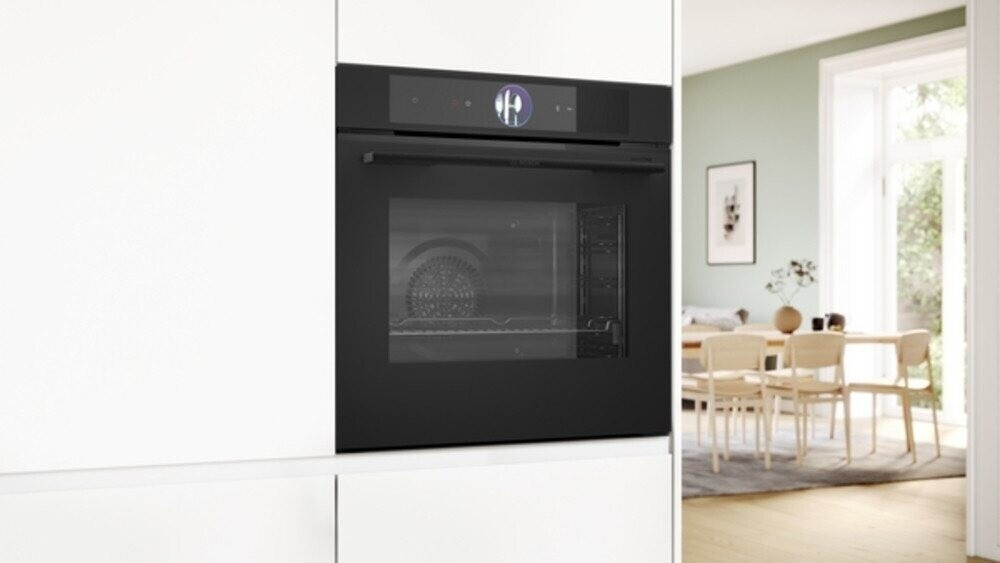 Духовой шкаф электрический Bosch HBG976MM1, матовый черный в TehnoAdept