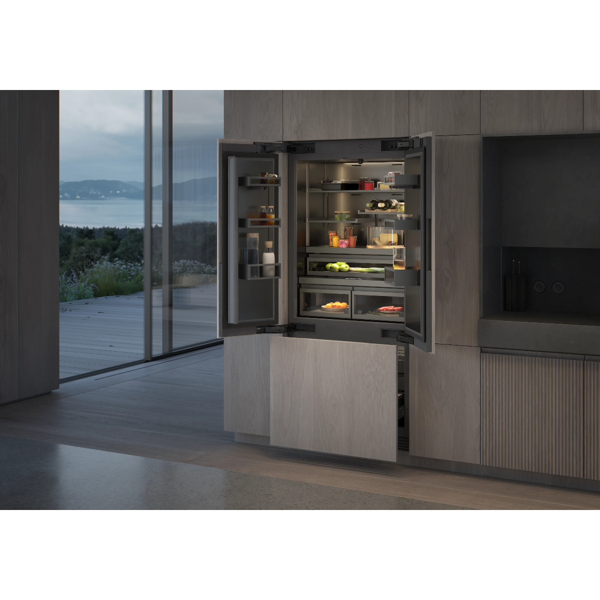 Холодильник Side-by-Side Gaggenau RVY497190 в TehnoAdept