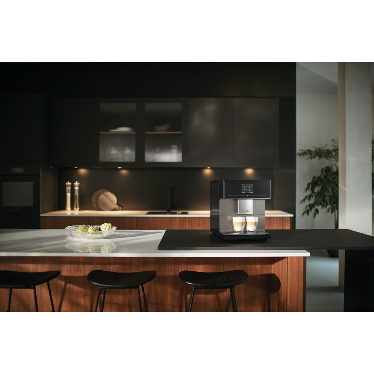 Кофемашина автоматическая Miele CM 7550 CoffeePassion OBSW Obsidian Black, черный обсидиан в TehnoAdept