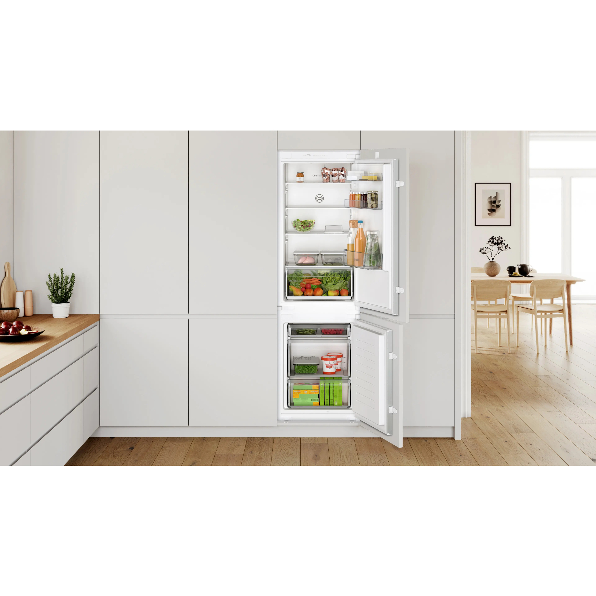 Холодильник встраиваемый Bosch KIV865SE0 в TehnoAdept