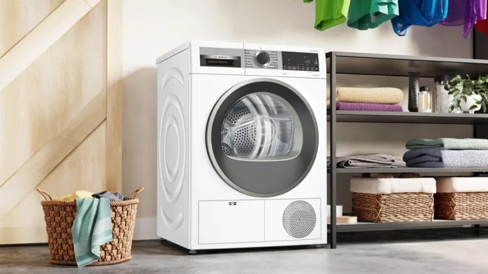 Сушильная машина Bosch WQG1420AME, белый в TehnoAdept